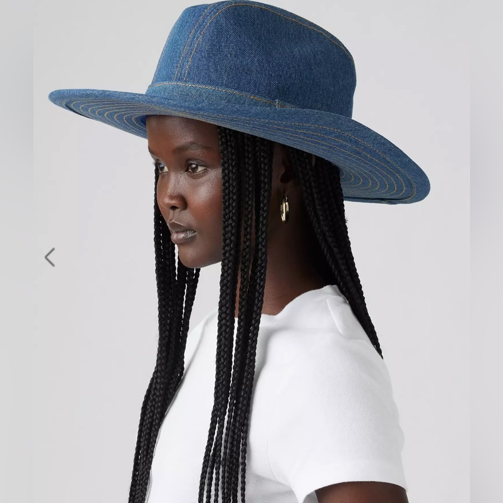 Denim Blue Cowboy Hat